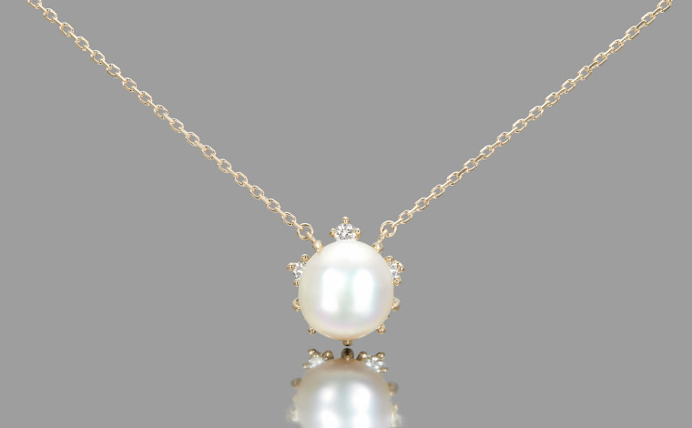 Snowflake White Pendant Freshwater Pearl 3-Piece Jewelry Set online