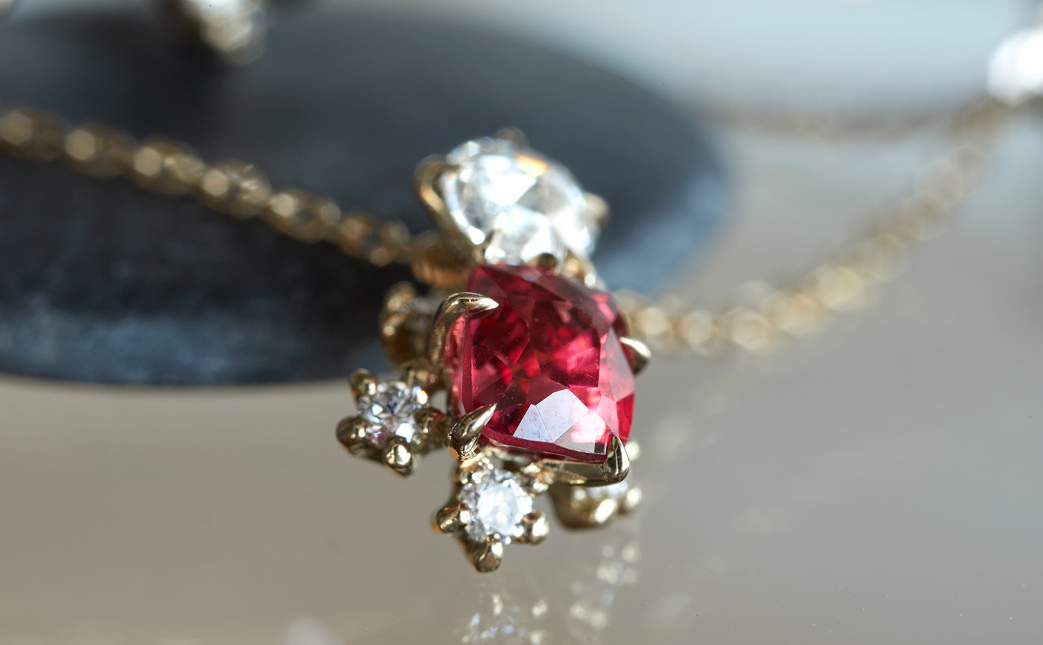 Crest Necklace-Spinel