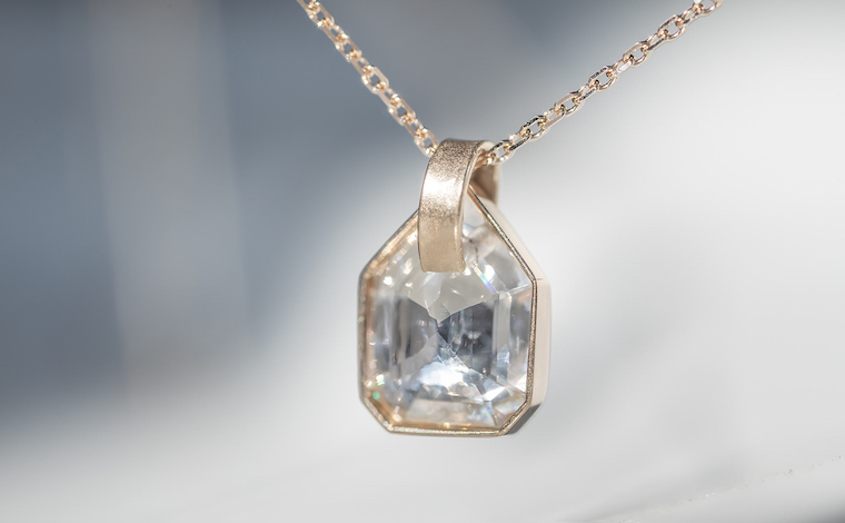 Frost Sapphire Necklace