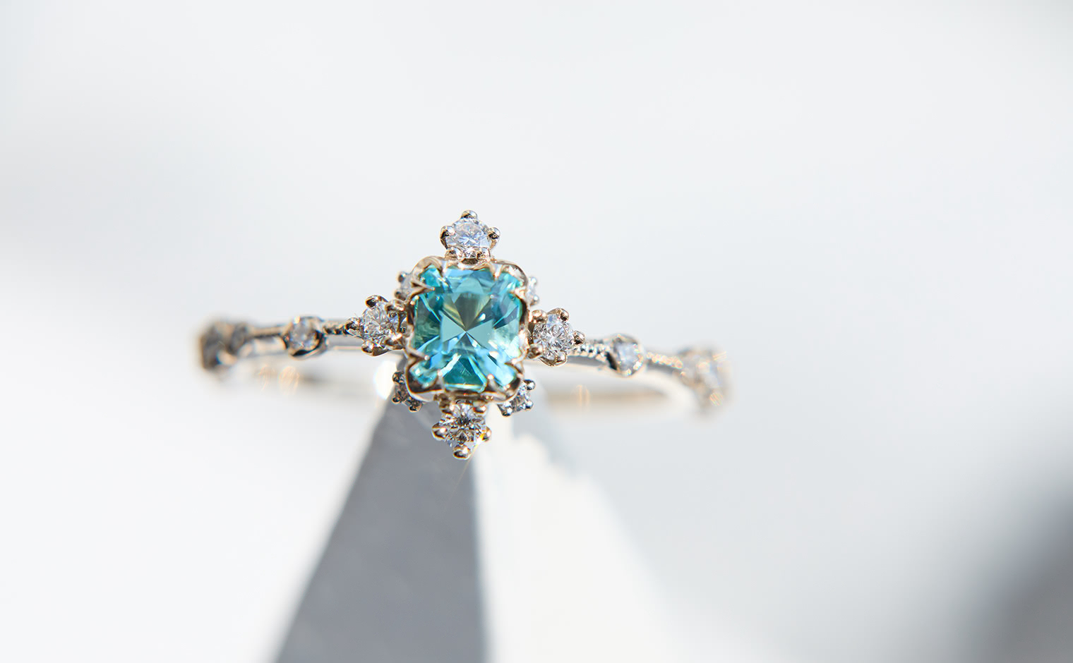 Snowflake Ring Supreme-Paraiba