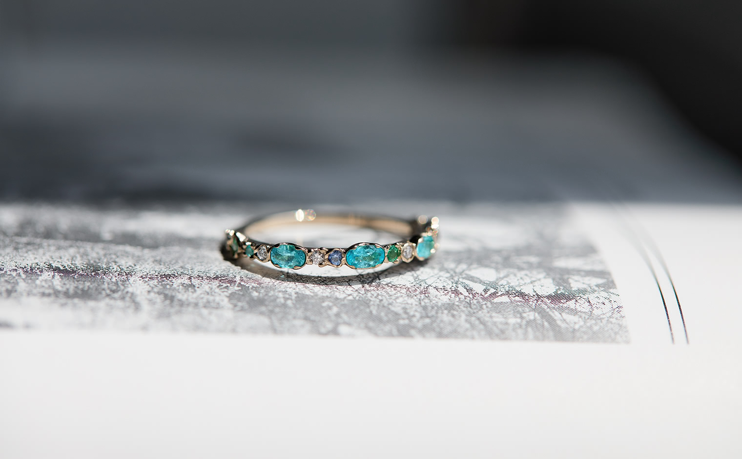 Paraiba Dotted Ring-Supreme