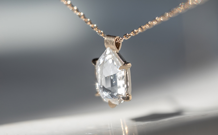 Escudo Necklace-Ice Drop