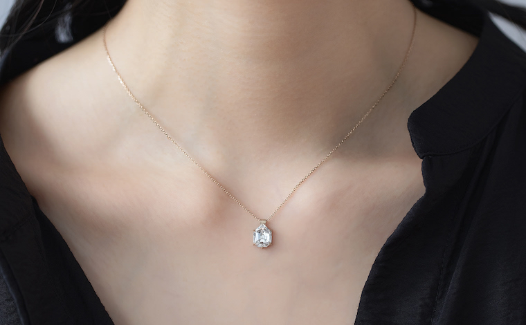 Escudo Necklace-Ice Drop