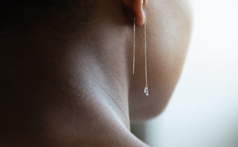 Tapered Drop Earrings 