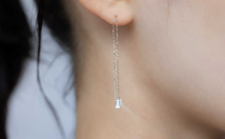 Tapered Drop Earrings 