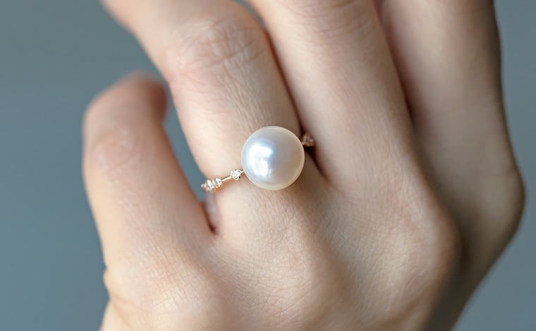 Pearl Dotted Ring