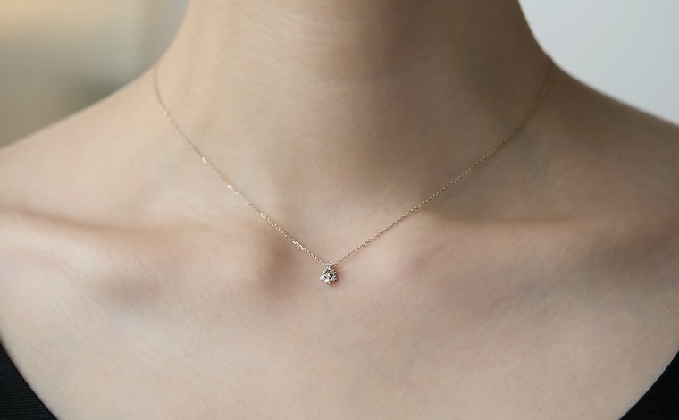 Bloom Necklace-Diamond