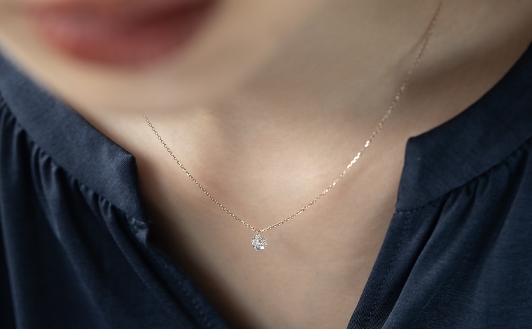 Solitaire Necklace-Grande