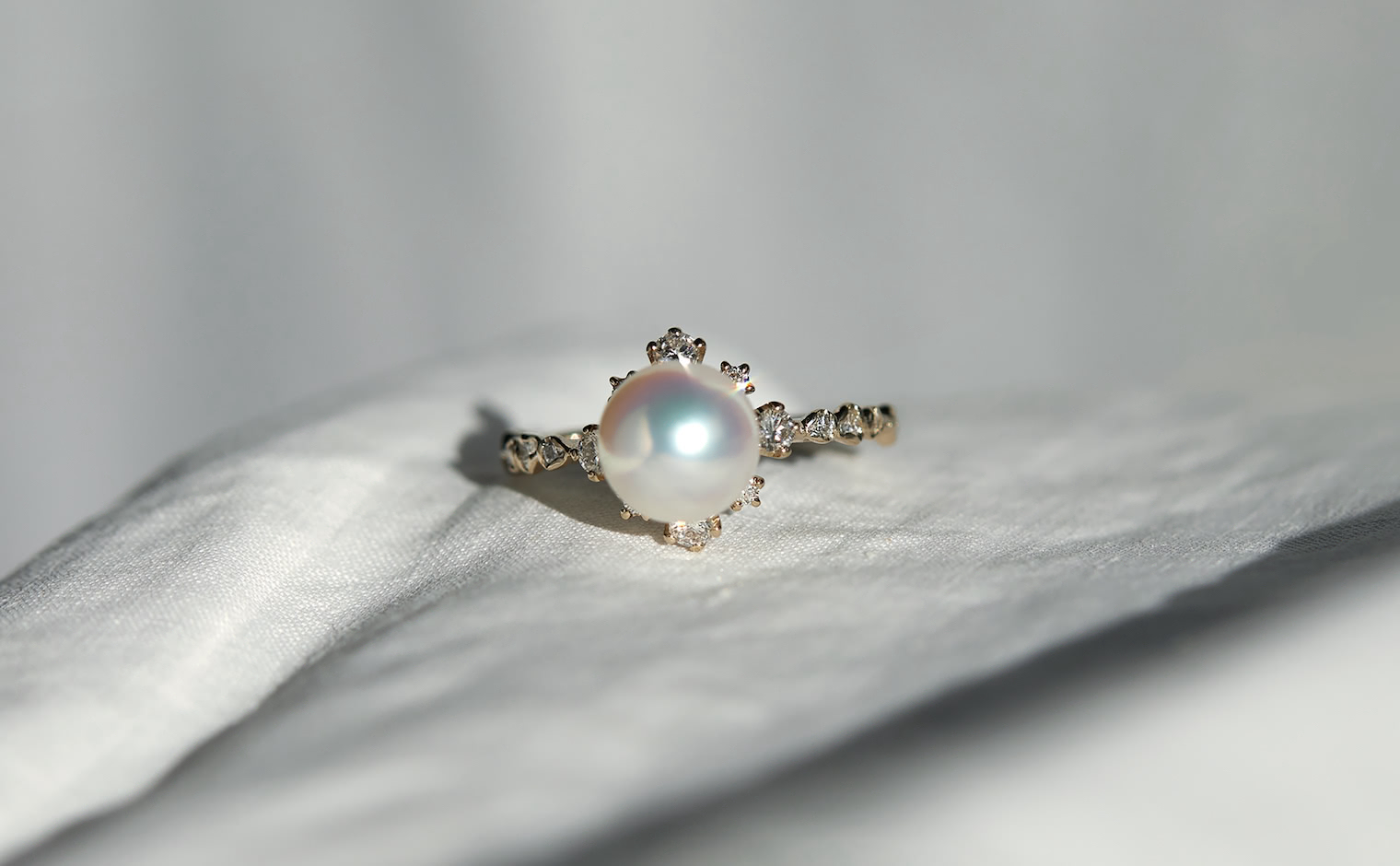 Pearl Snowflake Ring-Supreme