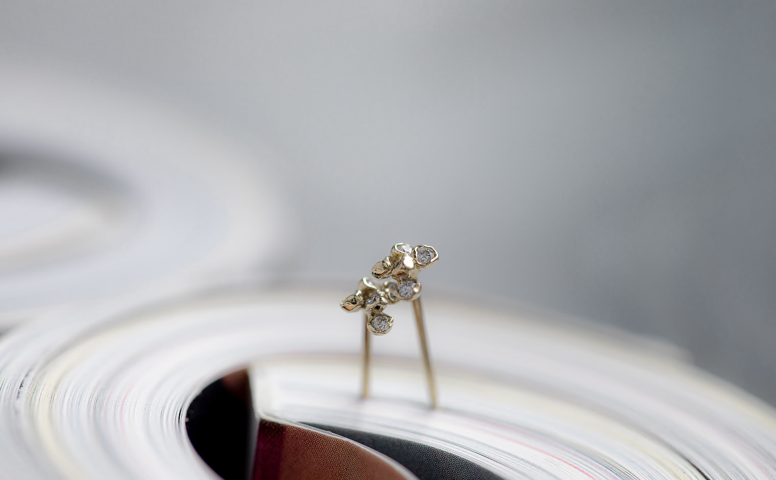 Orchid Studs-Petite