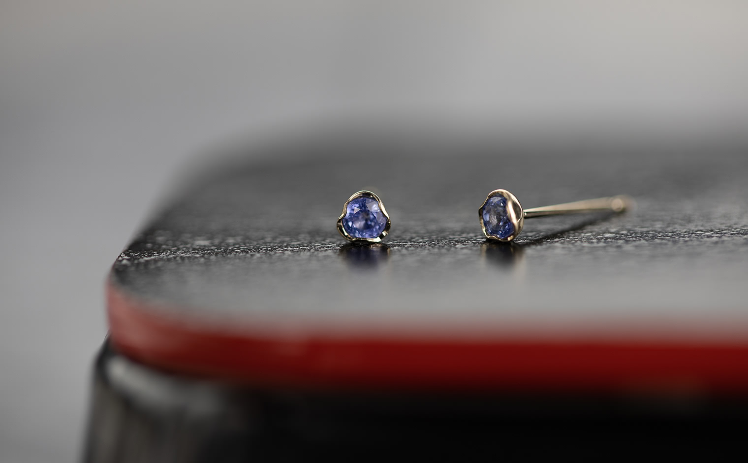 Iceberg Studs-Sapphire