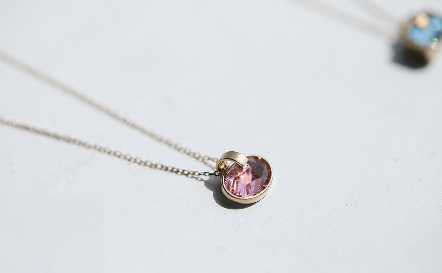 Blush Tourmaline Necklace